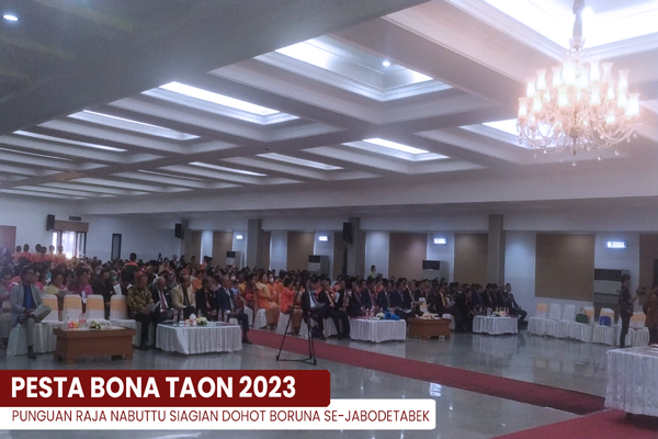 PESTA BONA TAON 2023 PUNGUAN RAJA NABUTTU SIAGIAN SE-JABODETABEK